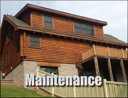  Morgan County, Kentucky Log Home Maintenance