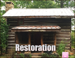 Historic Log Cabin Restoration  Morgan County, Kentucky